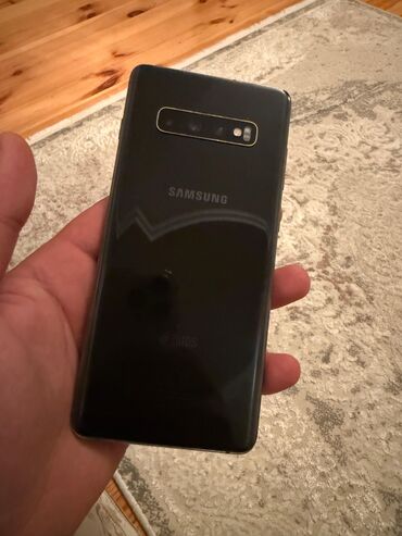 Samsung: Samsung Galaxy S10 Plus, 128 GB, rəng - Qara, Barmaq izi — 8