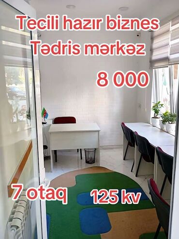 аренда офиса в бизнес центре баку: 🎓 Hazır biznes satılır — Tədris Mərkəzi və Mini Bağça 📍 Yer: Elmlər