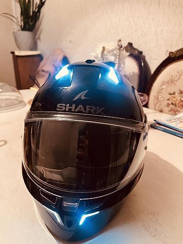 bmw e60 m: ŞARK (Shark) motosiklet dəbilqəsi – tam üzüörtən (full-face) model — 2
