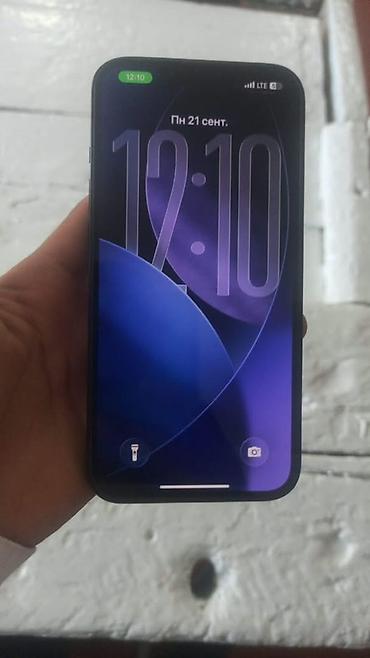 IPhone 13, Новый, 256 ГБ, Синий, Чехол, 75 %