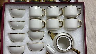 Наборы посуды: Фарфоровые чайные наборы в подарочных коробках. Варианты: - Набор с — 13
