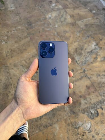 Apple iPhone: IPhone 14 Pro Max, Б/у, 128 ГБ, Deep Purple, Защитное стекло, 87 %