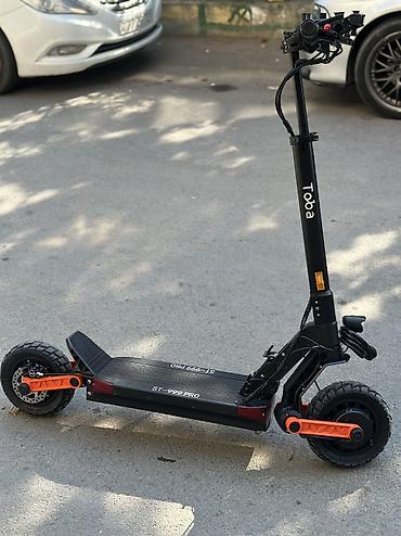 Elektrikli samokatlar: İşlənmiş Elektrik samokat 10", > 1000 Vt, > 45 km/s, Ödənişli çatdırılma — 6