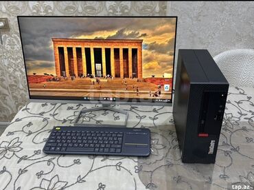 Planşetlər: Lenovo ThinkCentre masaüstü PC komplekti Tərkib: - Lenovo ThinkCentre