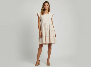 prosta sukienki: Women`s dress, size S