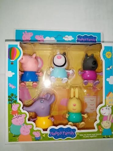 mango torbe srbija: DRUZINA PEPE PRASETA NOVO SET OD 5 FIGURA SAMO 599 DINARA | Cene — 3