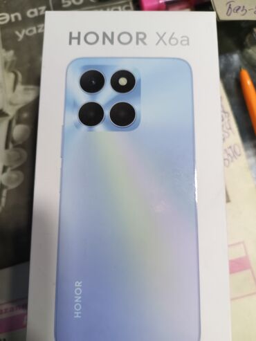 fly bl9204 телефон: Honor X6a, 32 GB, rəng - Gümüşü, Düyməli