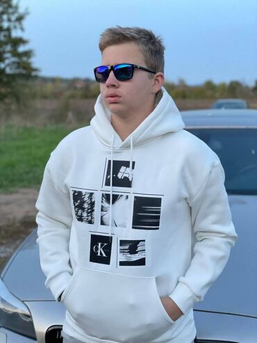 Duksevi: Calvin Klein muški duks sa kapuljačom Novo Veličine s m l xl 2xl 3xl — 2