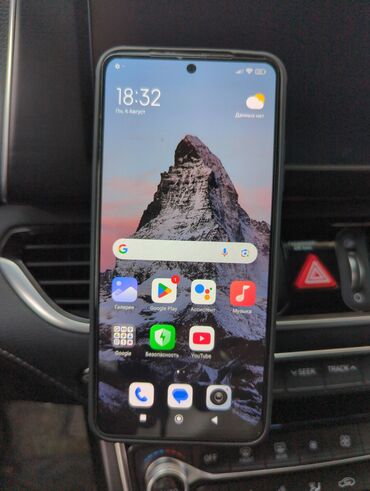 раци: Redmi, Redmi Note 11, Б/у, 128 ГБ, цвет - Голубой, 2 SIM