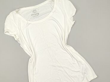 białe t shirty calvin klein: Orsay, S (EU 36), condition - Good