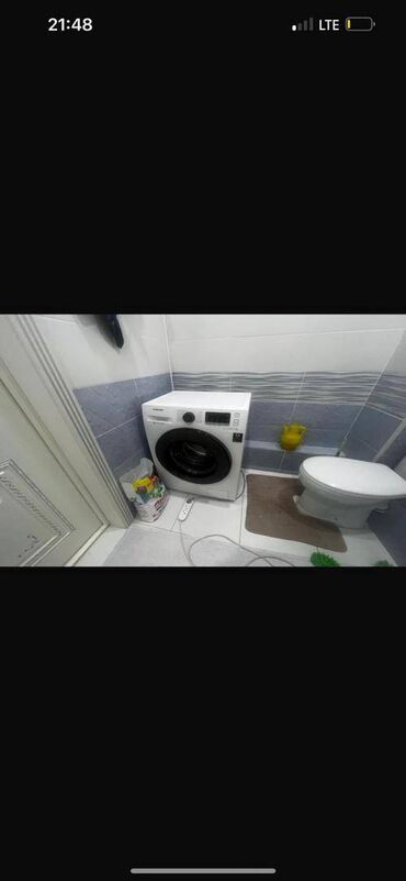 1 комната собственник без подселения с мебелью полностью: 2 бөлмө, Менчик ээси, Толугу менен эмереги бар