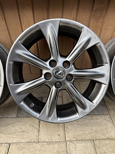 Диски: Литые Диски R 18 Lexus, Комплект, отверстий - 5, Б/у — 6