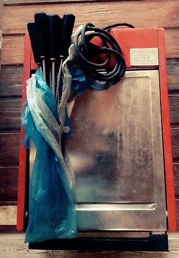 Elektrik manqallar: Qorizontal manqal, Termostat ilə, İşlənmiş — 10