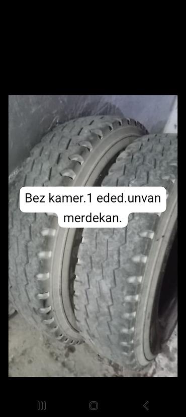 Təkərlər: Məhsul: Yük avtomobili təkəri (bez kamer) – 1 ədəd Ölçü: 11.22.5 — 2