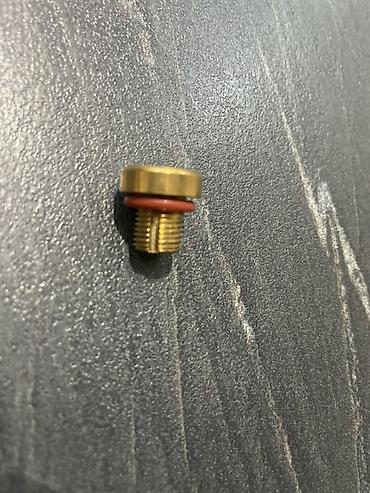 plug: Латунная заглушка с резьбой и уплотнительным кольцом для BMW e39 - — 2