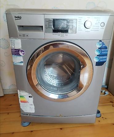 w210 qazan: Paltaryuyan maşın Beko, 6 kq, Ehtiyat hissələri kimi, Avtomat, Qurutmasız, Kredit yoxdur, Ünvandan götürmə — 1