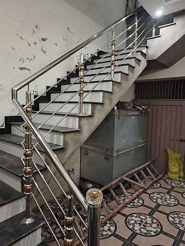 кругляк метал: Заказ алабыз все виды. И сваричныйе работы, навесы,качеля,арки,и — 6