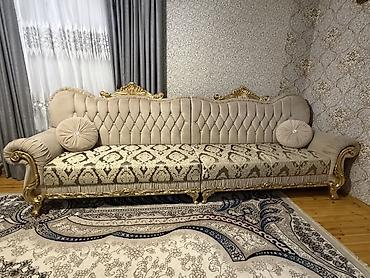 pemo luks: Klassik üslubda zərif salon divanı - Dizayn: Barokko/klassik xəttlər — 3