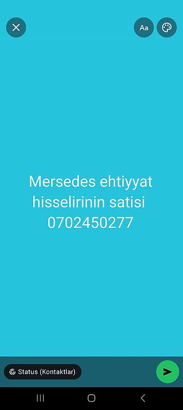 cin avto ehtiyat hisseleri: Her növ ehtiyyat hisselerinin satisi — 1
