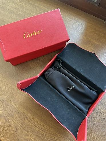 cartier очки: Очки Cartier безободковые (rimless) - Форма линз: прямоугольная, с — 3