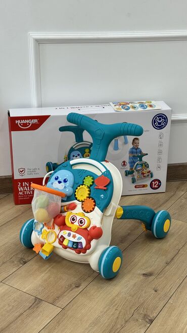 детские комбинезоны с капюшоном: 🎉 Ходунки + Развивающий столик 2в1 HUANGER 🎉 👶 Подходит детям от 12