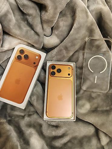 iphone tovuz: IPhone 17 Pro Max, 512 GB, Narıncı, Face ID — 1
