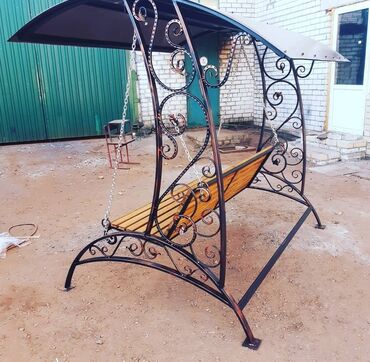 Yelləncəklər: Yeni, Skamya-yelləncəl, Zontikli, Metal — 17