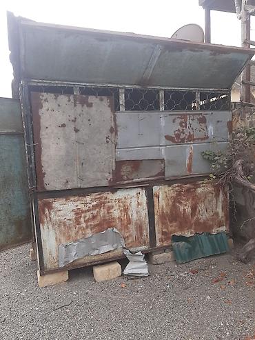 Metal anbar/konteyner - Material: tamamilə metal konstruksiya