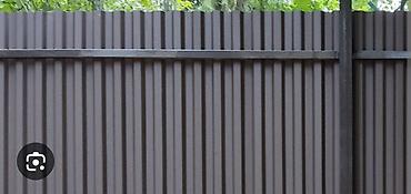 Металлические заборы: Металлический забор, Полимерный профнастил, Двусторонний — 14