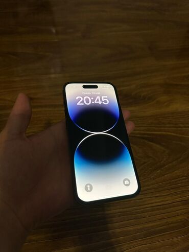 Apple iPhone: IPhone 14 Pro, Колдонулган, 128 ГБ, Space Gray, Каптама, Куту, 93 %