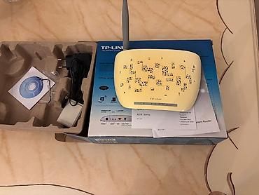 dell notbuk: TP-Link TD-W8151N ADSL2+ Wi‑Fi modem‑router Əla vəziyyətdədir. Az — 1