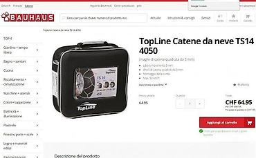 Auto oprema: Lanci za sneg TopLine TS14 - Set lanaca za točkove sa dijagonalnom — 5