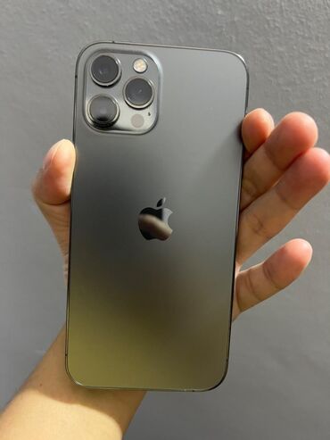 Apple iPhone: IPhone 12 Pro, Б/у, 256 ГБ, Alpine Green, Зарядное устройство, Защитное стекло, Чехол