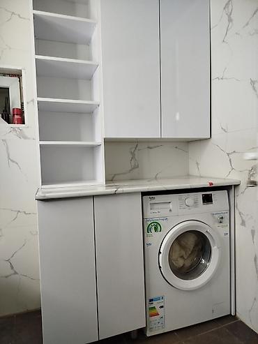 Тумбы для вещей и одежды: Тумба для вещей и одежды, Без зеркала, ЛДСП, цвет - Белый — 6