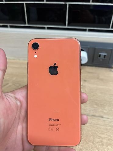 айфон хр корпус: IPhone XR, цвет Coral (оранжевый) - Экран 6.1", Liquid Retina (IPS) — 1