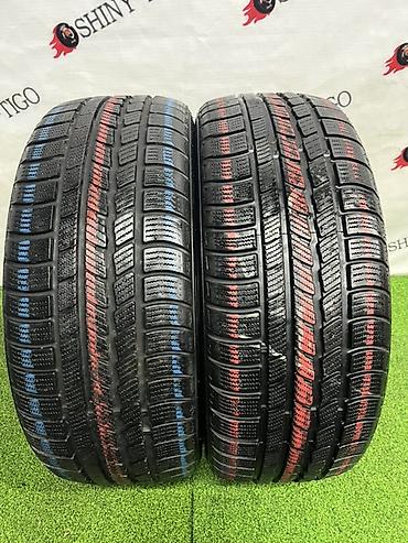 Шины 205 / 55 / R 16, Зима, Б/у, Пара, Легковые, Корея, Nexen