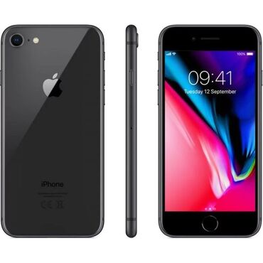 Apple iPhone: IPhone 8, 64 GB, Μαύρος