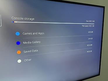 PS5 (Sony PlayStation 5): Sony PlayStation 5 (diskli versiya) oyun konsolu - Daxili yaddaş — 2