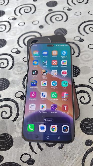 iphone 16 pro almaq: Honor rəng - Boz, İki sim kartlı — 2