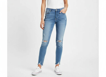 bershka spodnie brazowe: Bershka, Jeansy damskie, rozmiar XS