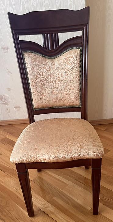 Mebel: Qonaq otağı üçün, İşlənmiş, Qatlanmayan, rəng - Bej Stul — 2