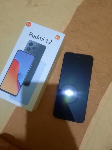 kontakt home kredit telefonlar: Xiaomi 12, 256 GB, rəng - Qara, 
 İki sim kartlı