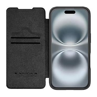 Maske i futrole za telefone: Futrola NILLKIN QIN Pro za iphone 16 (6.1) crna. Uz brzu dostavu i — 4