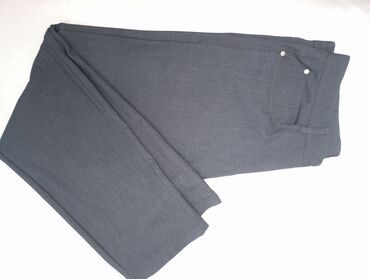 Şalvarlar: Kişi şalvarı tünd boz rəng təzədir bir dəfə geyinilib nişan günü — 4