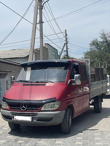 короткий спринтер: Грузовой бортовой автомобиль Mercedes-Benz Sprinter (двухрядная — 9