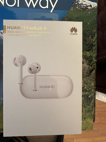 huawei freebuds 4i: Huawei FreeBuds 3i qulaqlıqlar. Orijinaldı amma biri işləmir