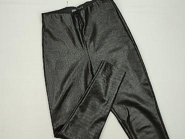 leather: Zara, Legginsy Ze skóry ekologicznej damskie, rozmiar S — 1