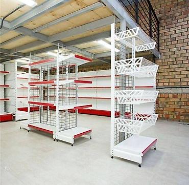 Торговое оборудование: Стеллаж стеллажи сборные, стеллажи для магазинов, полки, Стеллаж — 9