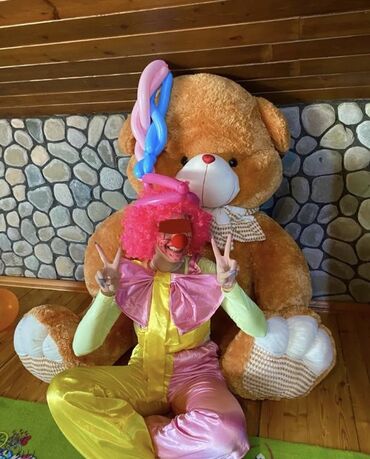 Bayram kostyumları: Uşaqlar üçün animator paltarları. Hamısı bir yerdə satılır. 4 kloun — 3