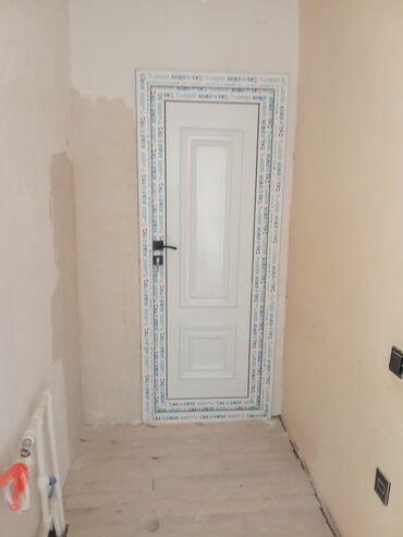 Plastik qapılar: Hamam üçün Yeni Plastik qapı Çərçivə ilə, Zəmanətli, Ödənişli quraşdırma, Pulsuz çatdırılma — 11